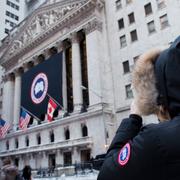 Vid börsdebuten för Canada Goose.