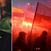 Polens president Andrzej Duda/bild från förra årets marsch i Warszawa.