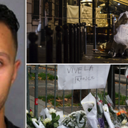 Salah Abdeslam, som gripits i Bryssel/Bilder från Parisattackerna