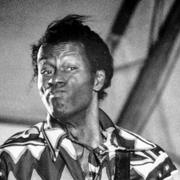 Chuck Berry på Skeppsholmen 1987.