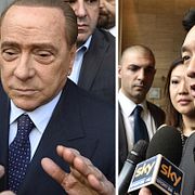 Berlusconi och Taechaubol.