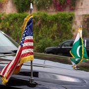 Samtalen mellan USA och Iran äger rum i Pakistans huvudstad Islamabad.