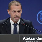 Uefas president Aleksander Ceferin.