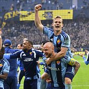Djurgården firar.