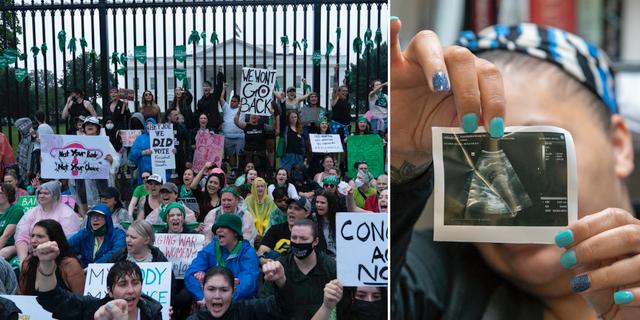 Abortprotester i USA. TT