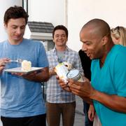 Zach Braff och Donald Faison.