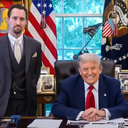 EJ Antoni tillsammans med Donald Trump.