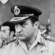 Hosni Mubarak 1974 – sju år innan han blev president.