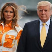 Melania Trump och Donald Trump. Arkivbild.