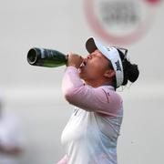 Amerikanska golfspelaren Megan Khang. 