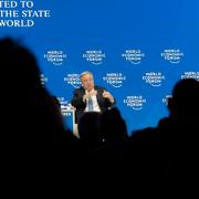 FN:s generalsekreterare António Guterres i Davos.