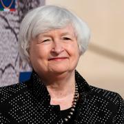 Yellen anlände till G20-mötet i Rom på fredagen.