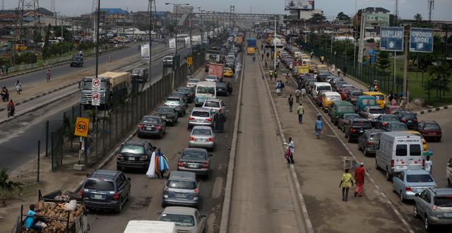 Trafik i Nigeria. Arkivbild Sunday Alamba / AP