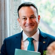 Varadkar tillsammans med USA:s vicepresident Kamala Harris, 2023. 