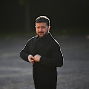 Ukrainas president Volodymyr Zelenskyj vid Natomötet i Haag i juni tidigare i år.