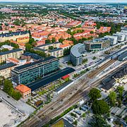 Uppsala centralstation.