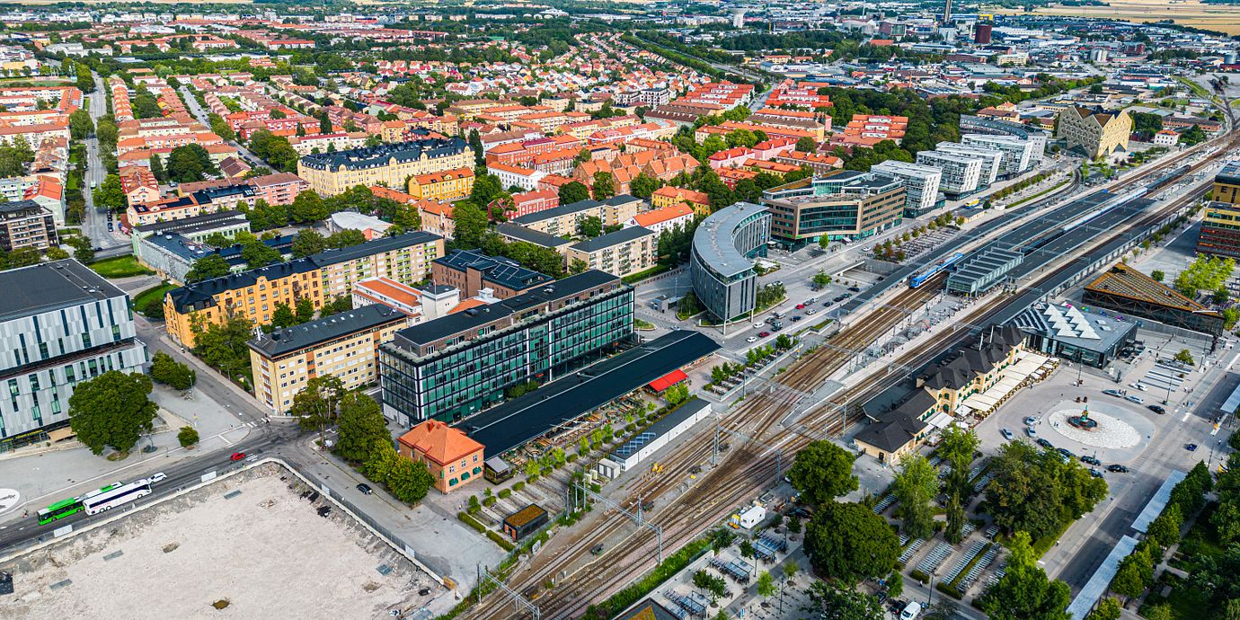 Uppsala centralstation.