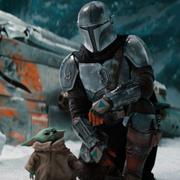 Pedro Pascal i serien ”The Mandalorian”.