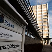 Polishuset i Norrköping. Arkivbild.
