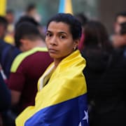 Exilvenezolaner samlade i Guatemala, 4 januari. 