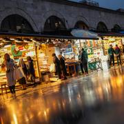 Marknad i Istanbul.