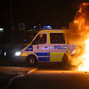 Bild från upploppet.