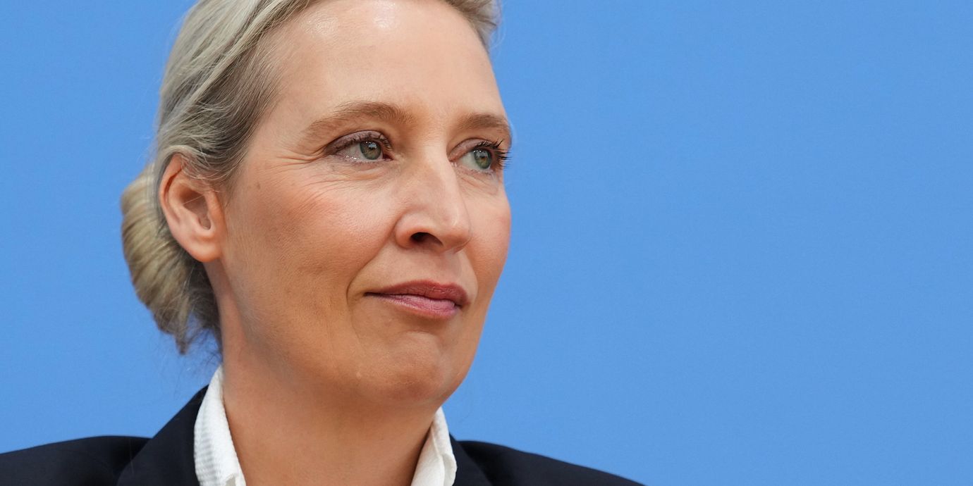AFD-ledaren Alice Weidel.