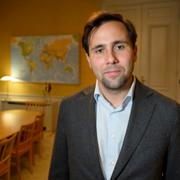 Sveriges biståndsminister Benjamin Dousa (M)