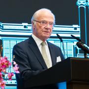 Kung Carl XVI Gustaf i Singapore.