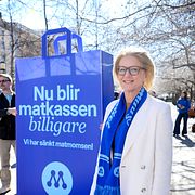 Finansminister Elisabeth Svantesson (M). Arkivbild.