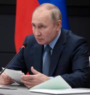 Ryske presidenten Vladimir Putin.  AP