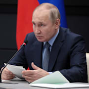 Ryske presidenten Vladimir Putin.  AP