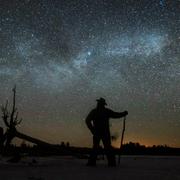 Bild från Kawartha Lakes i Kanada den 19 januari 2023.