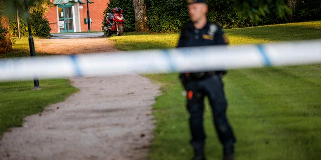 Stor Polisinsats Efter Att Man Skjutits Ihjäl