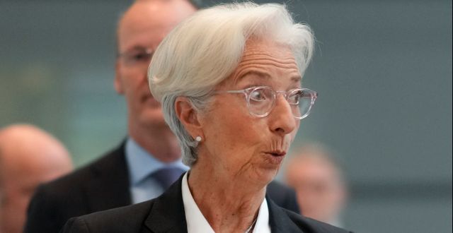 ECB-chefen Lagarde. Peter Dejong / AP