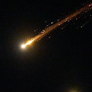 En iransk robot som avfyrades mot norra Israel den 8 april.