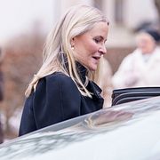 Norska kronprinsessan Mette-Marit i januari.