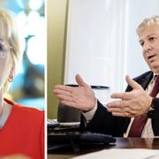 Margot Wallström och Isaac Bachman