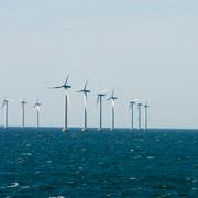 Vindkraftsparken Lillgrund i Öresund.