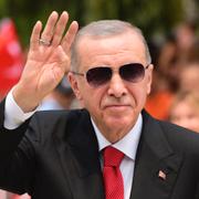 Turkiets president Erdogan och Belarus diktator Lukasjenko. 