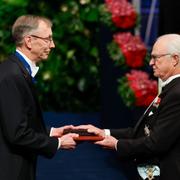 Pääbo och kung Carl XVI Gustaf