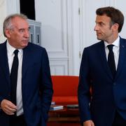 François Bayrou och Emmanuel Macron