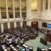 Belgiens parlament. Arkivbild.