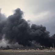 Bild från Teheran efter en amerikansk-israelisk attack.