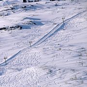 Bild från Björkliden utanför Abisko. 