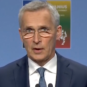 Jens Stoltenberg. 