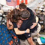 Artemis 2-astronauterna Victor Glover, Jeremy Hansen, Reid Wiseman och Christina Koch.