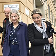 Magdalena Andersson (S) efter valet.
