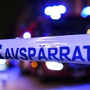 Polisavspärrning. Illustrationsbild.
