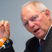 Arkivbild: Tysklands finansminister Wolfgang Schäuble. 